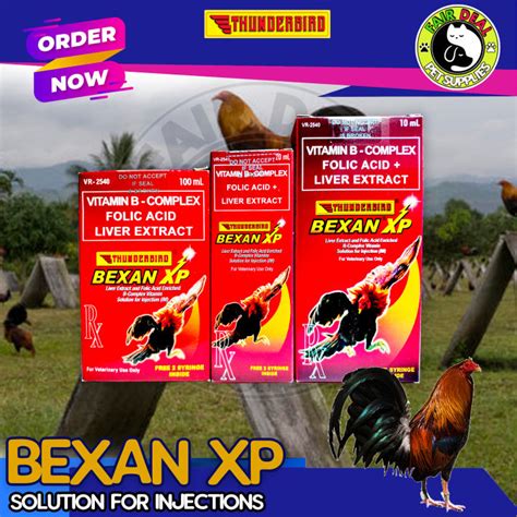bexan xp dosage|BEXAN XP 10 or 20 ML FOR FIGHTING COCKS .